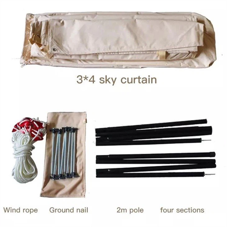 Waterproof Glamping Yurt Tent-5(001)